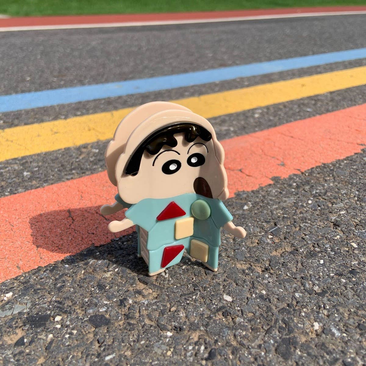 CRAYON SHIN CHAN CUTE UNIQUE PUZZLE HAIRPIN_CWAHA2144