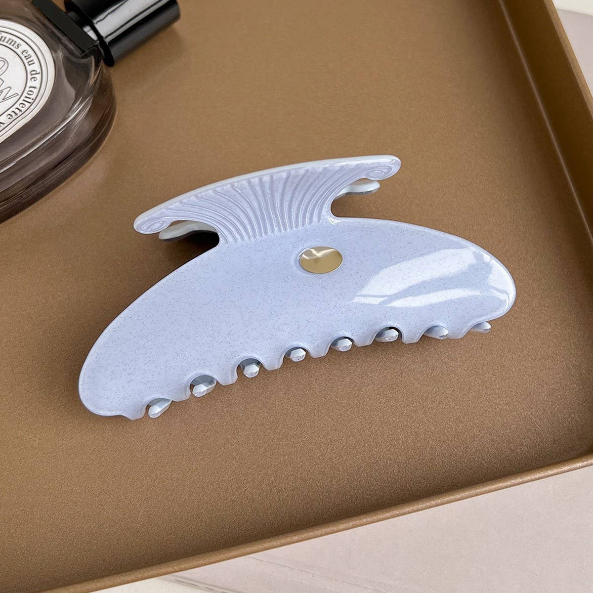 MERMAID TAIL CLAW CLIP ELEGANT NO CREASE GRIP_CWAHA6007