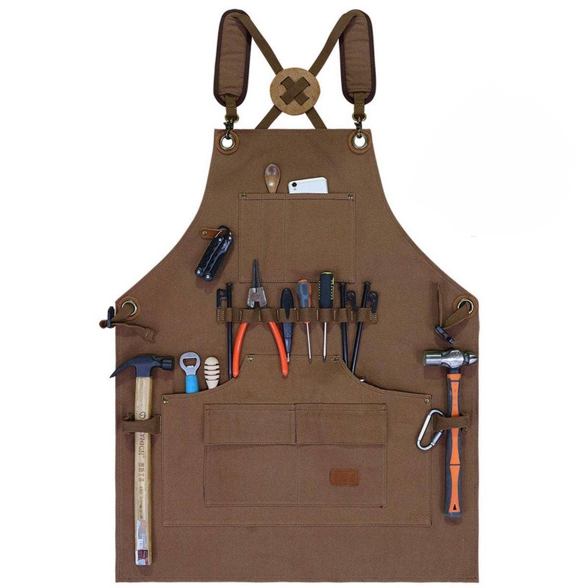 Cwmm1820_Outdoor Tools Auto Repair Multi-Purpose Work Apron