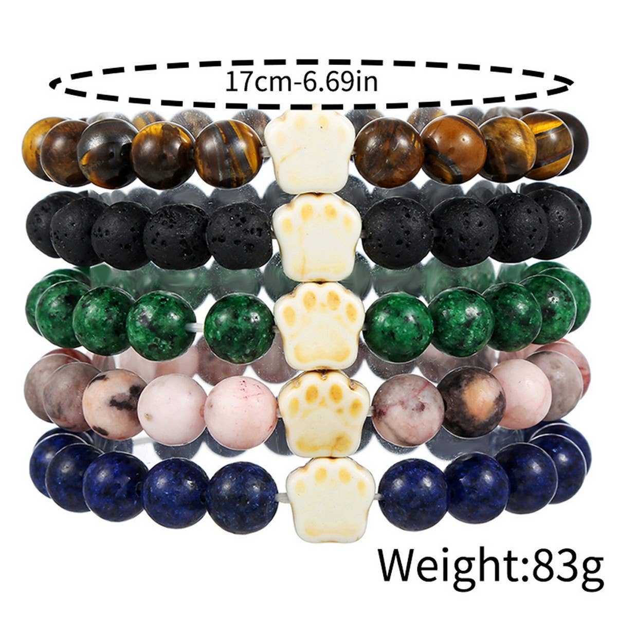 FASHIONABLE MARINE ANIMAL BRACELET SET_CWMM3539