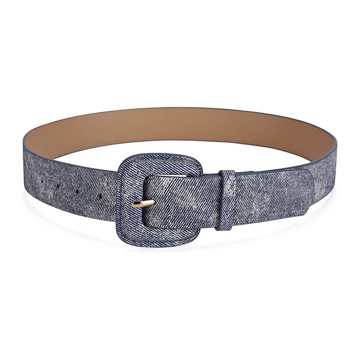 Women New Fashion Buckle Simple Belt_Cwabe0369