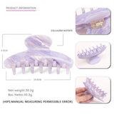 LARGE GRAB CLIP ACETATE SHARK CLIP HAIRPIN_CWAHA4327