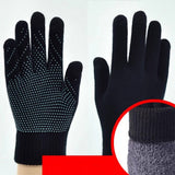 NON SLIP STUDENT KNITTED WOOL TOUCH SCREEN GLOVES_CWAG0193
