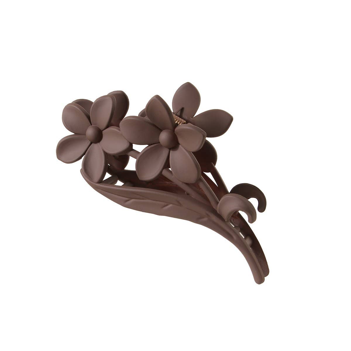 Cwaha07424_Vintage Flower Hair Claw Clip For Women Updo