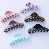 11 5CM SOLID EDGE HAIR CLAW LARGE BACK SHARK CLIP_CWAHA2613