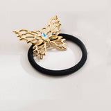 STYLISH METAL BOW HAIR TIE SWEET ELEGANT_CWAHA6191