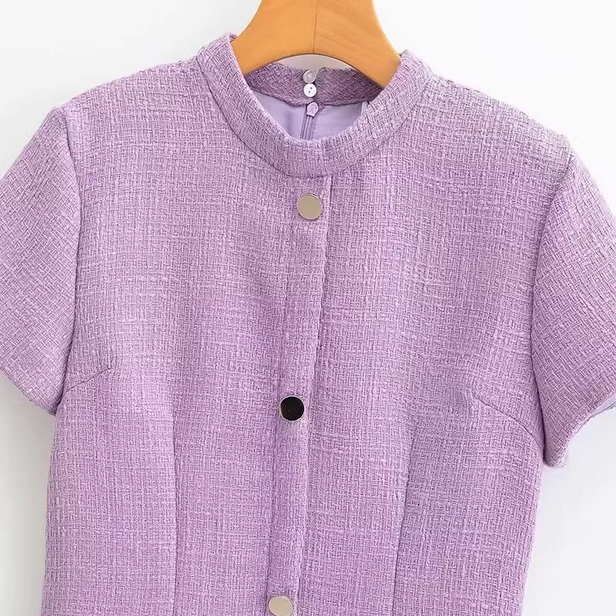 Womens French Chic Short Sl Ve Dress_Cwdmd5822