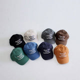 KIDS TRENDY LETTER BASEBALL CAP HIP HOP SUN HAT CWAH2902