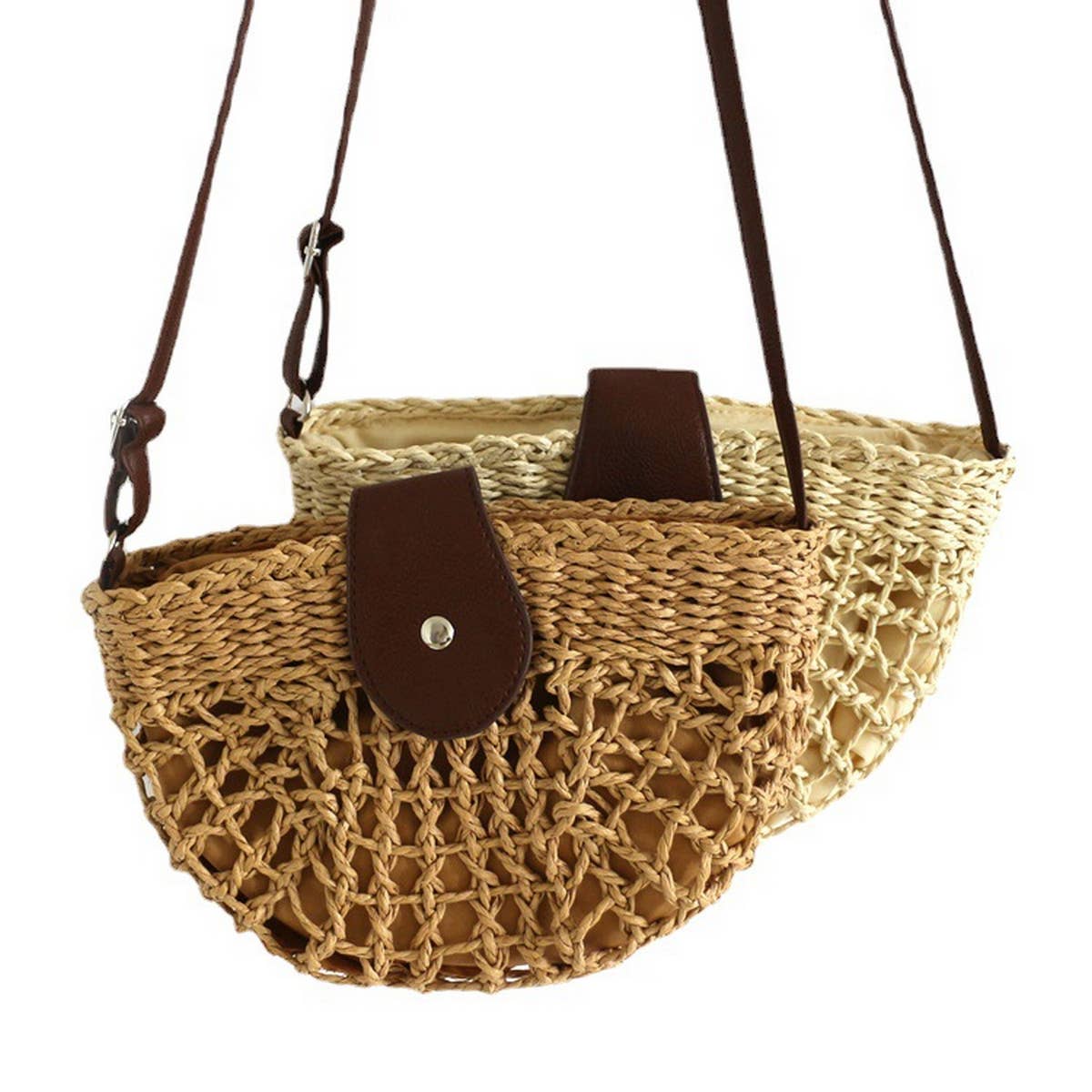 2024 NEW VERSATILE RATTAN STRAW SHOULDER BAG_CWAB1975