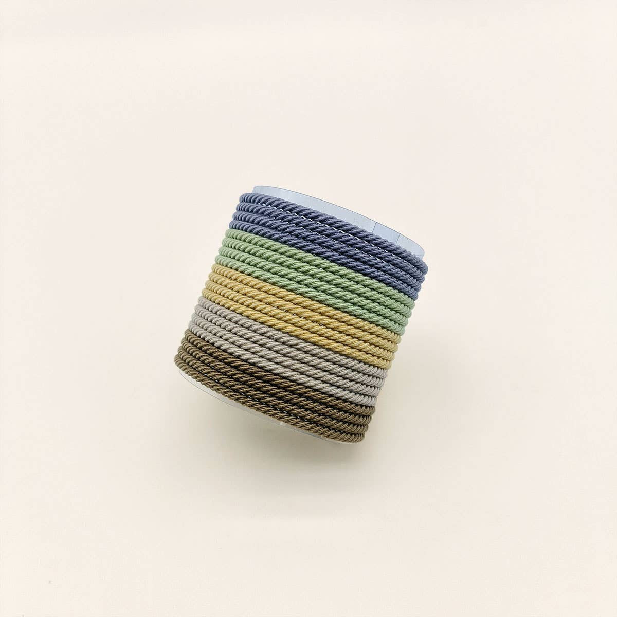 10PCS BRAIDED CORD SUPER STRETCHY ELASTIC HAIR TIE_CWAHA0331