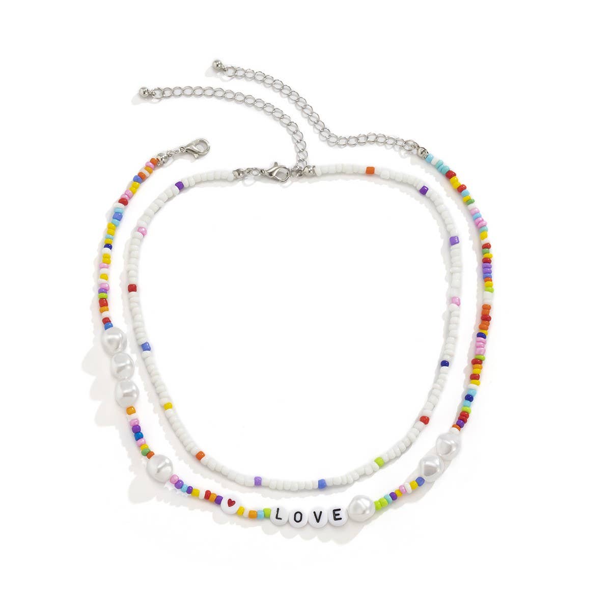 CREATIVECOLOR SPECIAL SHAPED LETTER NECKLACE_CWAJE1494