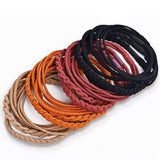 POPULAR BRAIDED BASIC PONYTAIL HAIR SCRUNCHIES_CWAHA2727