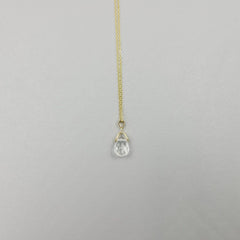 FASHIONABLE NATURAL STONE CRYSTAL PENDANT NECKLACE_CWAJE1058
