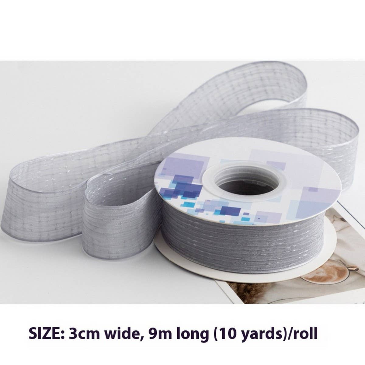 DIY DECORATIVE POLYESTER HAIR RIBBON_CWMM5783