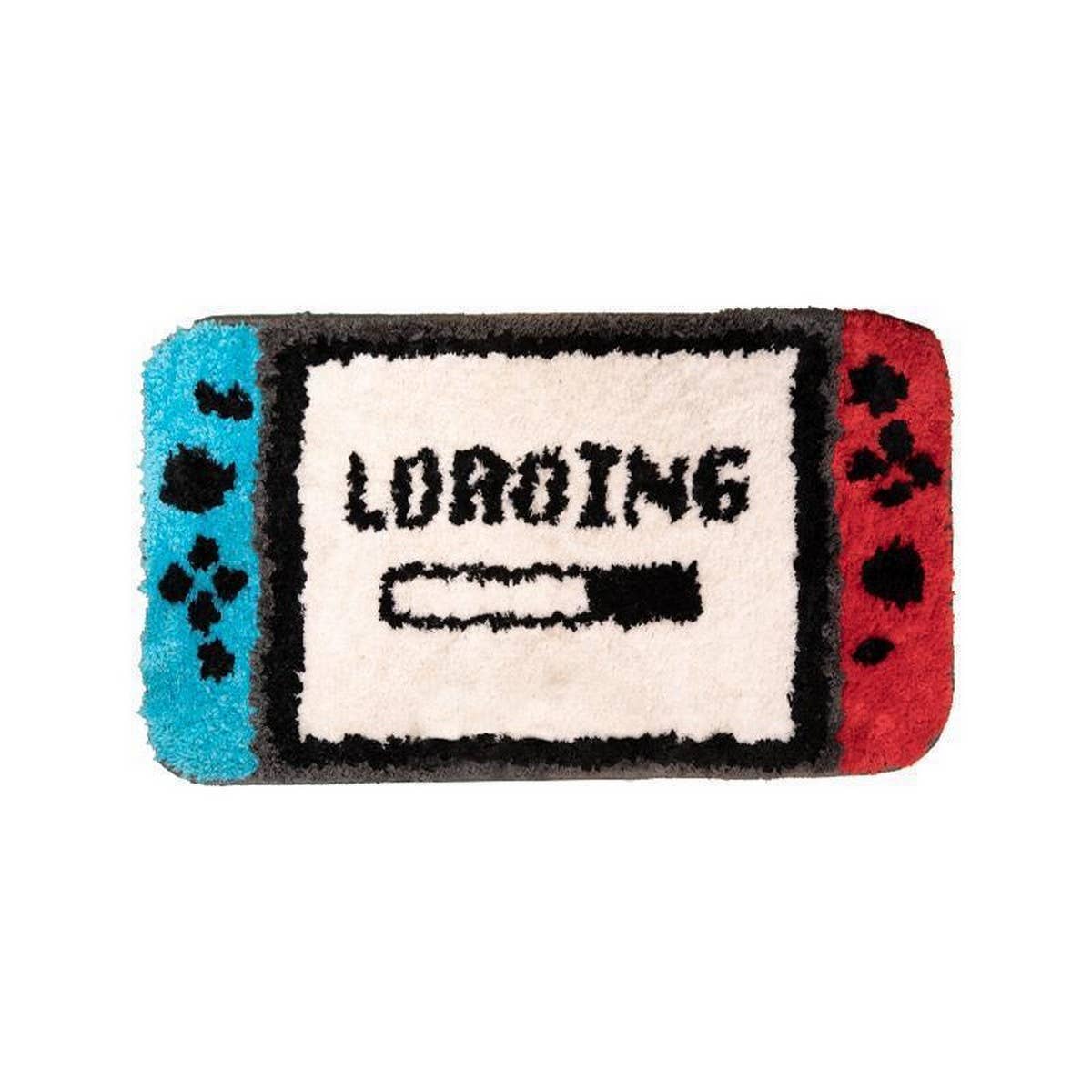 QUICK DRY PLUSH BATHROOM MAT CREATIVE GAMEPAD RUG_CWMM7512