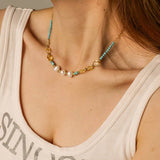SUMMER COLORFUL PEARL BEADS NECKLACE_CWAJE1422