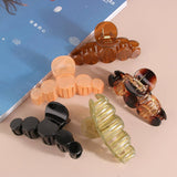Cwaha07442_Five Loop Hair Claw Clip For Women Updo