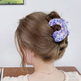 ELEGANT ACETATE HAIR CLAW BACK BUN SHARK CLIP_CWAHA1594