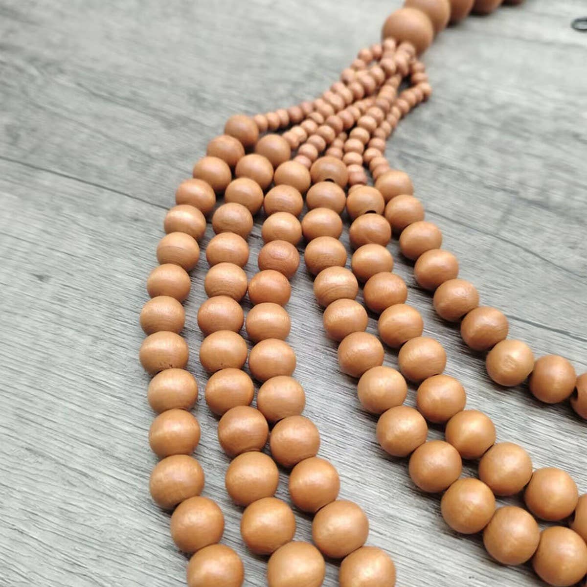 MULTI LAYER WOODEN BEAD TASSEL SWEATER CHAIN_CWMM4851