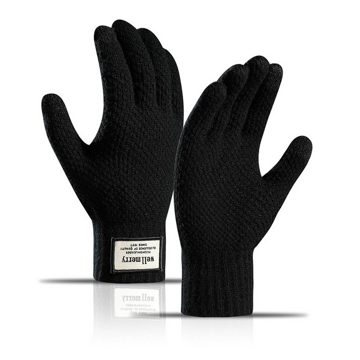 MENS AUTUMN AND WINTER THICKENED FLEECE GLOVES_CWMM1499