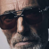 STEAMPUNK SQUARE FRAME SUNGLASSES_CWASG0729