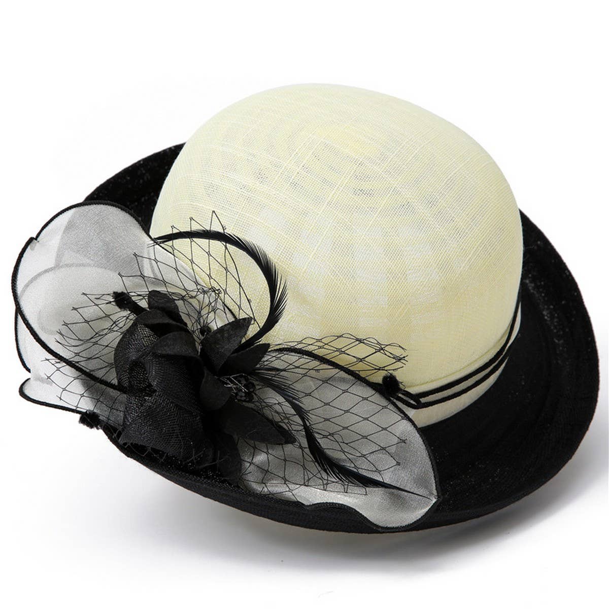 SUMMER BRITISH RETRO HEPBURN FASHION HAT_CWAH1496