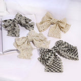 PALACE STYLE HAIR BOW EMBROIDERY HAIRPINS_CWAHA1186