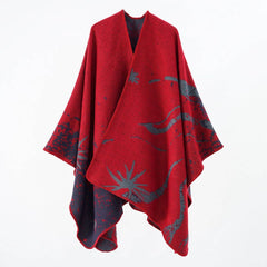 NEW FASHION WAVE PATTERN TRAVEL SHAWL WOMEN_CWMM2101