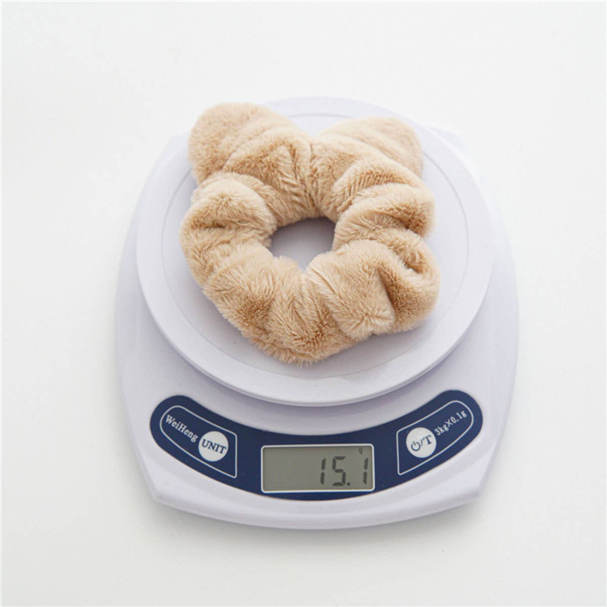Fuzzy Cat Ears Hair Scrunchies For Winter_Cwaha0375