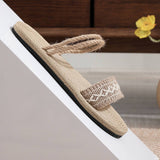 Women Linen Beach Sandals