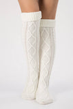 Cable Knit Socks_Cwms108
