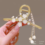 Cwmm9290_High-End Hair Clip Shark Hair Clip