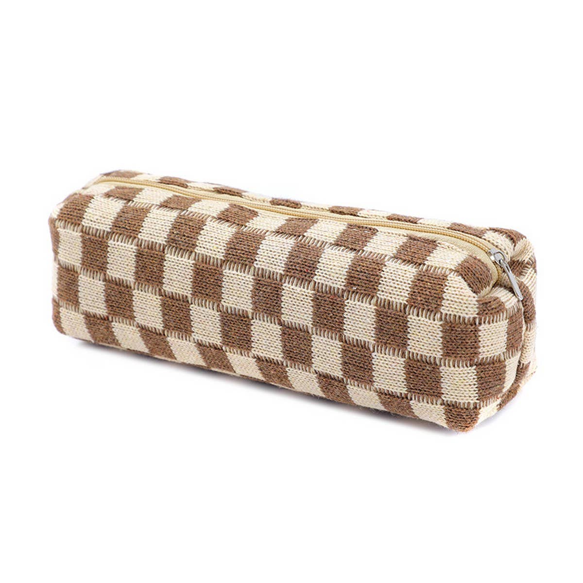 Chessboard Checker Pen Bag Simple Makeup Bag_Cwab1211