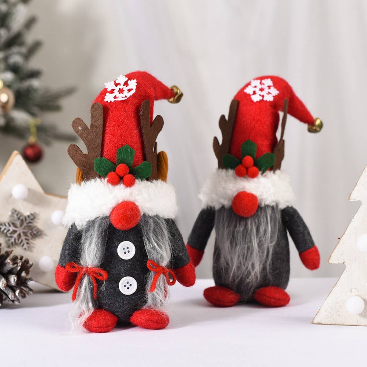 CHRISTMAS DECORATIONS CREATIVE GNOME ORNAMENTS_CWMM2841