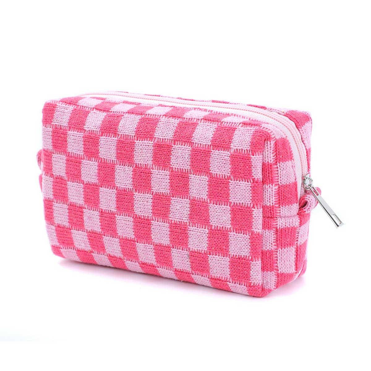 KNITTED LARGE CAPACITY COSMETIC BAG STORAGE BAG_CWAB1214