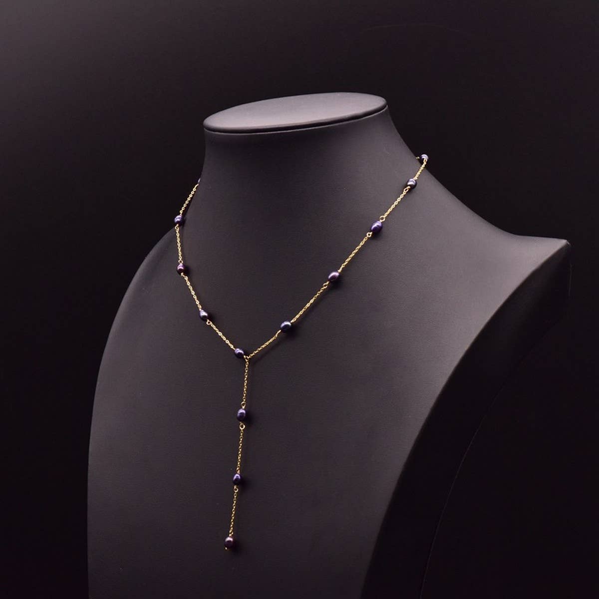 HIGH END SIMPLE SWEET AND COOL PEARL NECKLACE_CWAJE3892