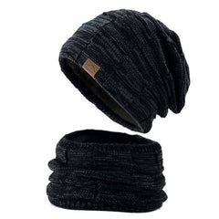 Winter Warm Earmuffs Hat And Scarf Two-Piece Set_Cwasc1127