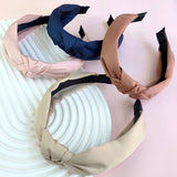 RETRO SATIN KNOTTED HEADBAND_CWAHA0833