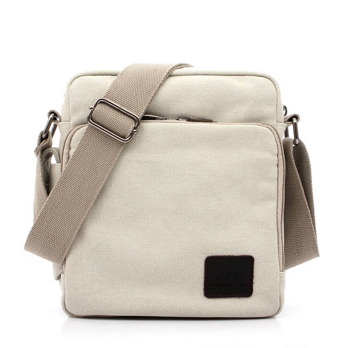 SIMPLE LEISURE TRAVEL CANVAS BAG SHOULDER BAG_CWAB1272