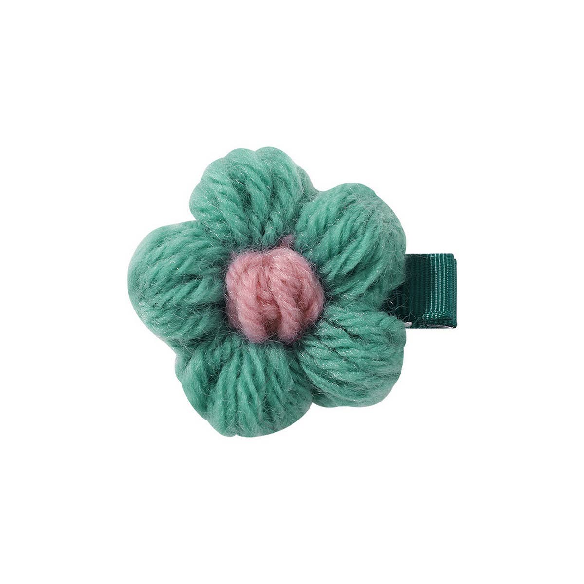2024 New Knitted Flower Hairpin For Children_Cwaha2350