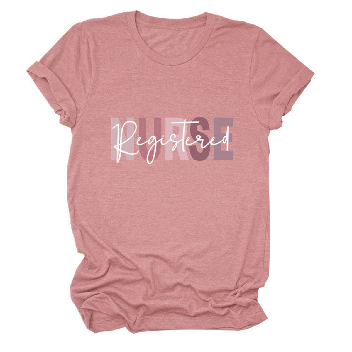 Trendy Plus Size T-Shirt For Women, Short Sleeve_Cwdsd8363