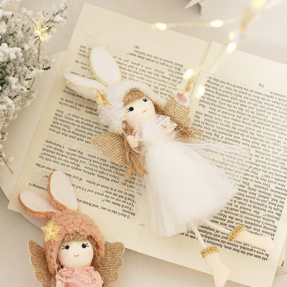 Ins Cute Angel Girl Doll Christmas Ornament_Cwmm9912