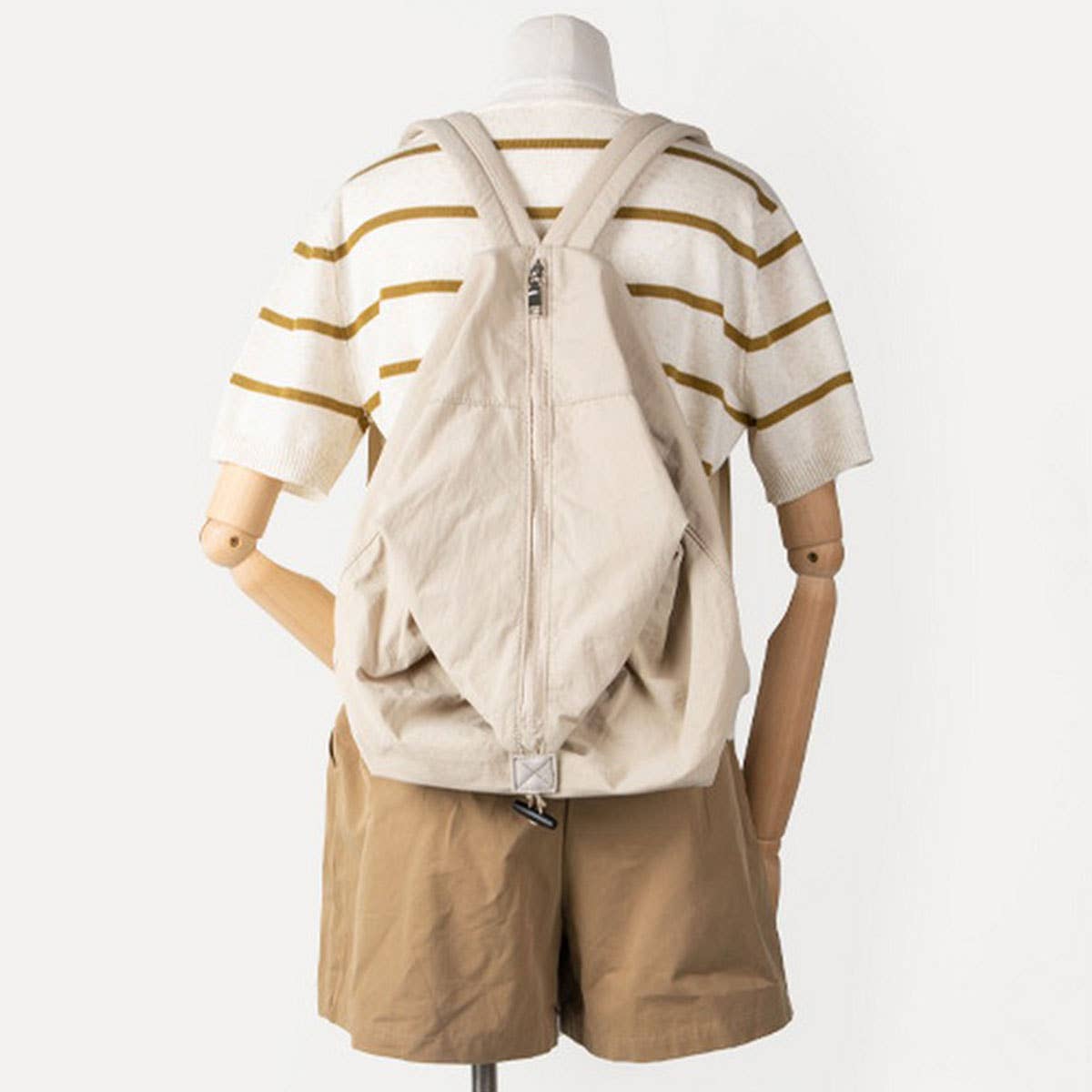 SUMMER MINIMALIST NYLON BACKPACK IRREGULAR DESIGN_CWAB1121