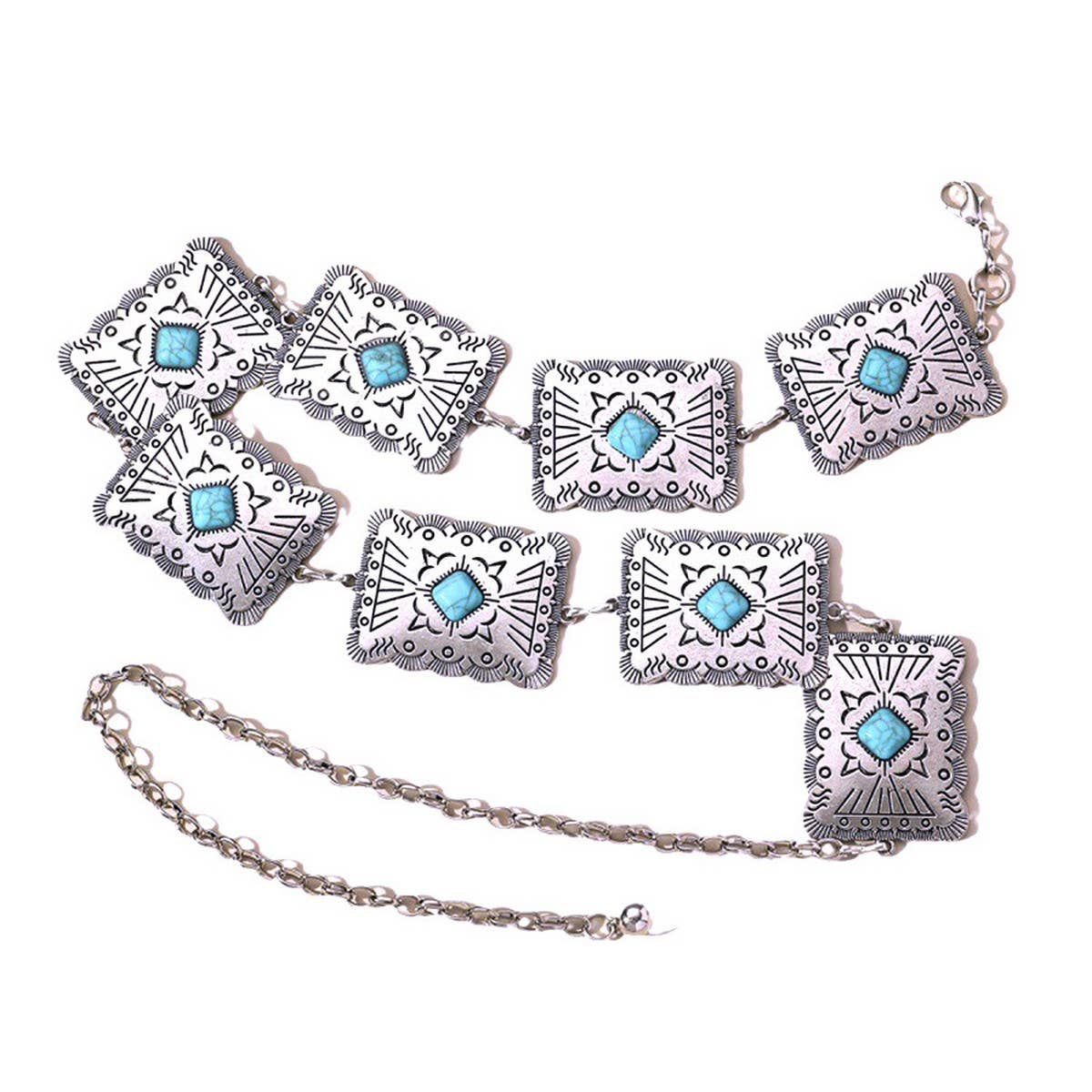 Vintage Women'S Western Cowboy Waist Chain_Cwabe0619