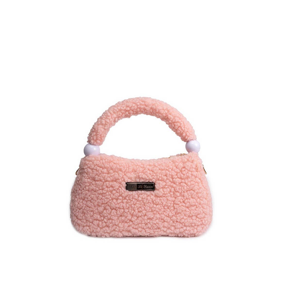 Winter Fashion One-Shoulder Crossbody Plush Bag_Cwab3934