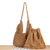 EXQUISITE HOLLOW HAND WOVEN TRIANGLE BAG_CWAB2030
