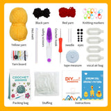 MANUAL DIY KNITTING CUTE DOLL MATERIAL PACKAGE_CWMM0831