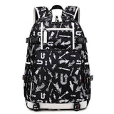 BACKPACKS FOR SCHOOL LARGE STYLISH HEAT PRINT_CWAB5387