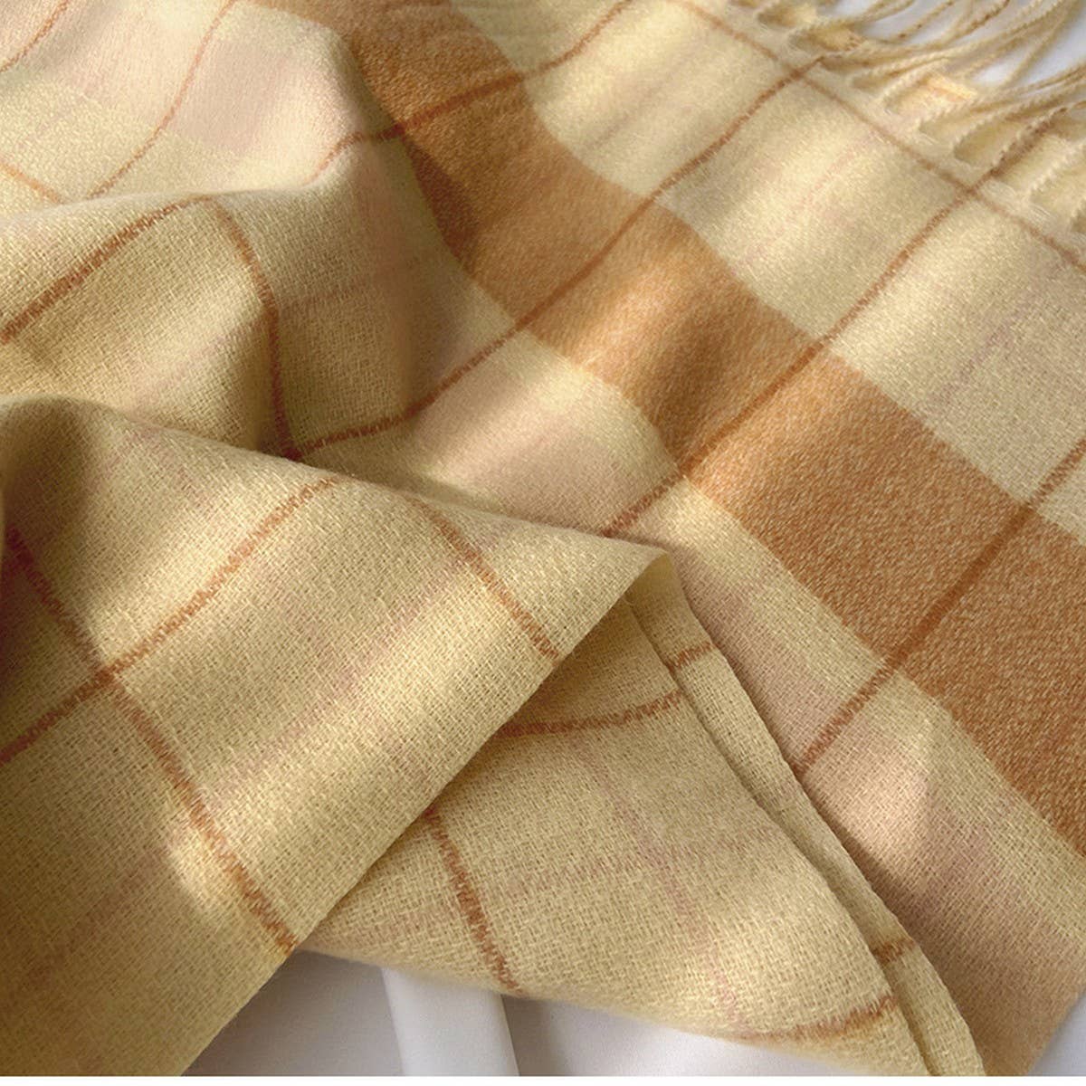 PLAID SCARF SHAWL CLASSIC TARTAN WINTER WRAP_CWASC1455