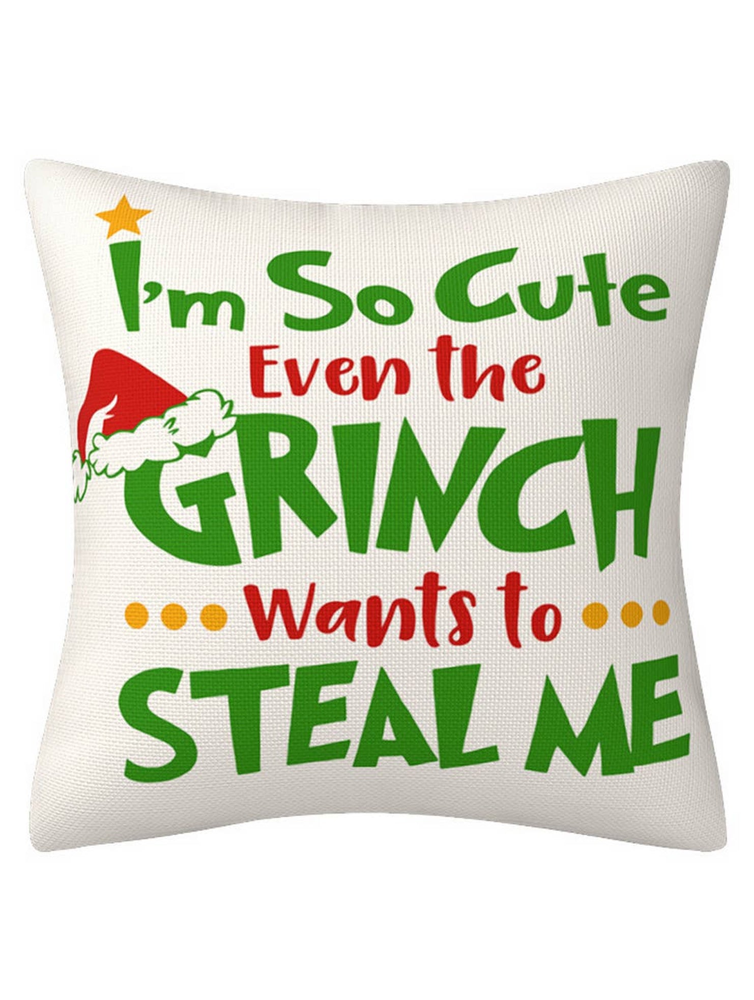 NEW GRINCH CHRISTMAS PILLOWCASE_CWMM1385